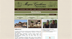 Desktop Screenshot of meyersgasthaus.de